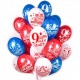 Воздушные шары 9 мая, Воздушный шар латексный 12" стандарт (ПАСТЕЛЬ) ассорти 50 шт/упак. "9 Мая",  (50 шт.), 5.76 р. за 1 шт.
