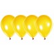 Воздушные шары 9 мая, Воздушный шар латексный 14", стандарт (ПАСТЕЛЬ), 50 шт/упак. Желтый,  (50 шт.), 4.2 р. за 1 шт.