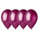 Воздушные шары 9 мая, Воздушный шар латексный 12", стандарт люкс (ПАСТЕЛЬ), 50 шт/упак. Бургундский,  (50 шт.), 4.8 р. за 1 шт.